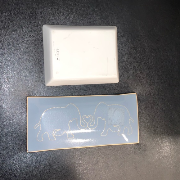 J.Crew Elephants Jewelry Tray & Dish - Picture 2 of 2